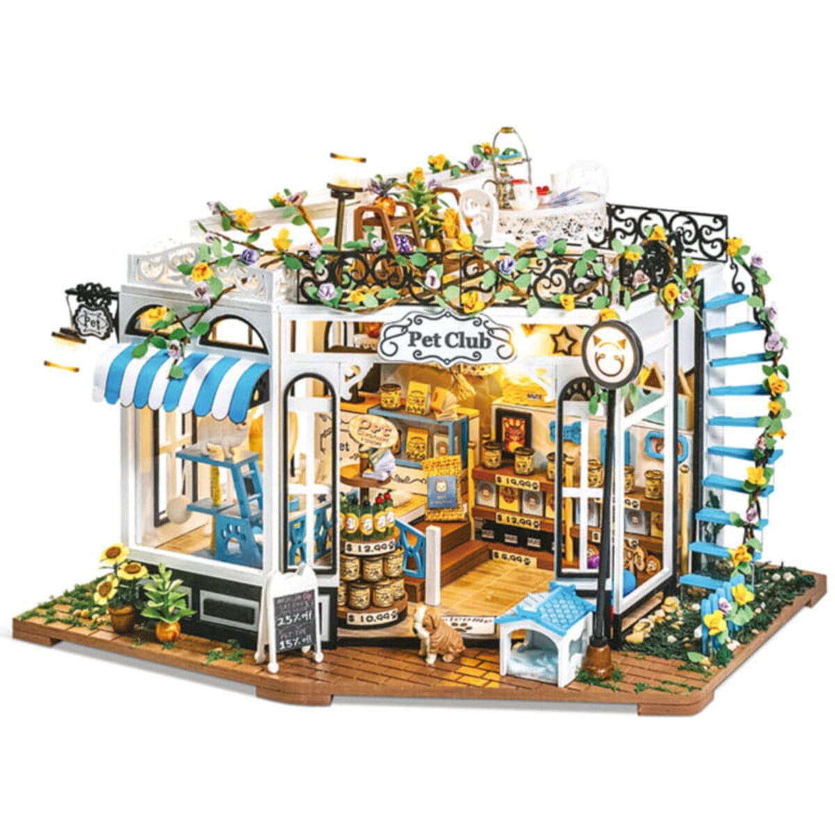 Miniaturowy domek - Pet Club