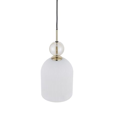 Lampa Wisząca Tk Lighting Sophia Big E27 Biały Klosz Koniakowa Kulka E27