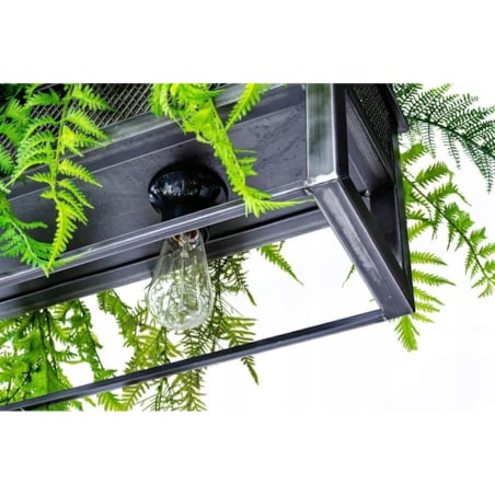 Lampa wisząca Semira OSW000933 dekoracyjna doniczka srebrna