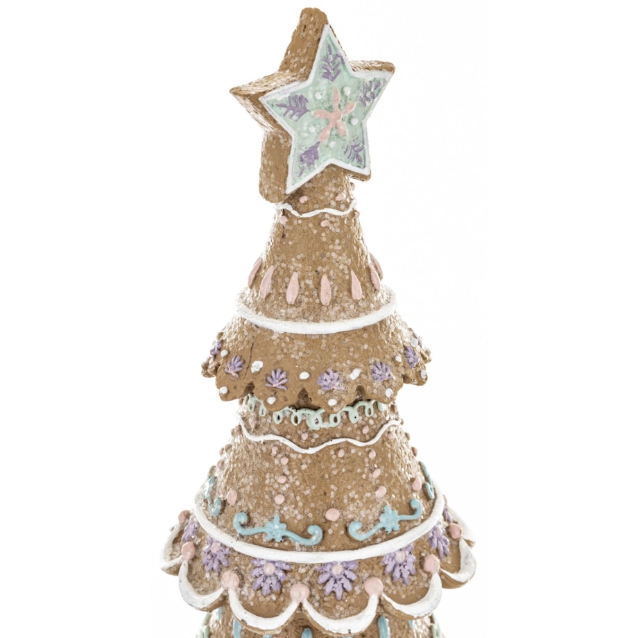 Dekoracja - choinka z ciasteczkami 31x9,5x9,5 cm DONATS