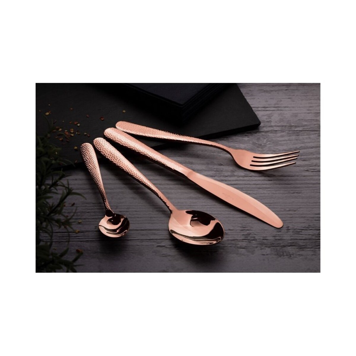Berlinger Haus sztućce 24 elementy Rose Gold 51133