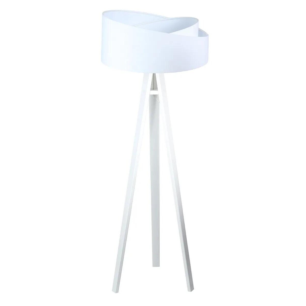 Lampa stojąca GEMSTONE biała