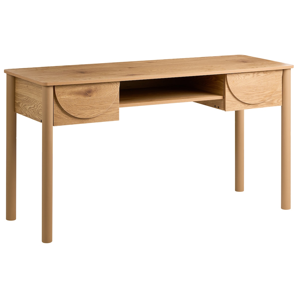 Biurko SENDRA 140 cm 50 cm Jasnobrązowy