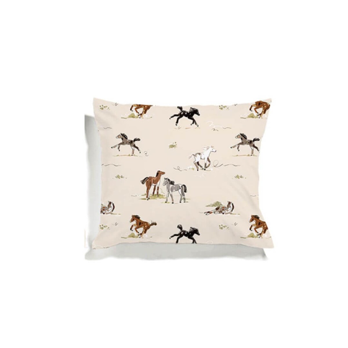 Poszewka Koniki - 40 x 40 cm