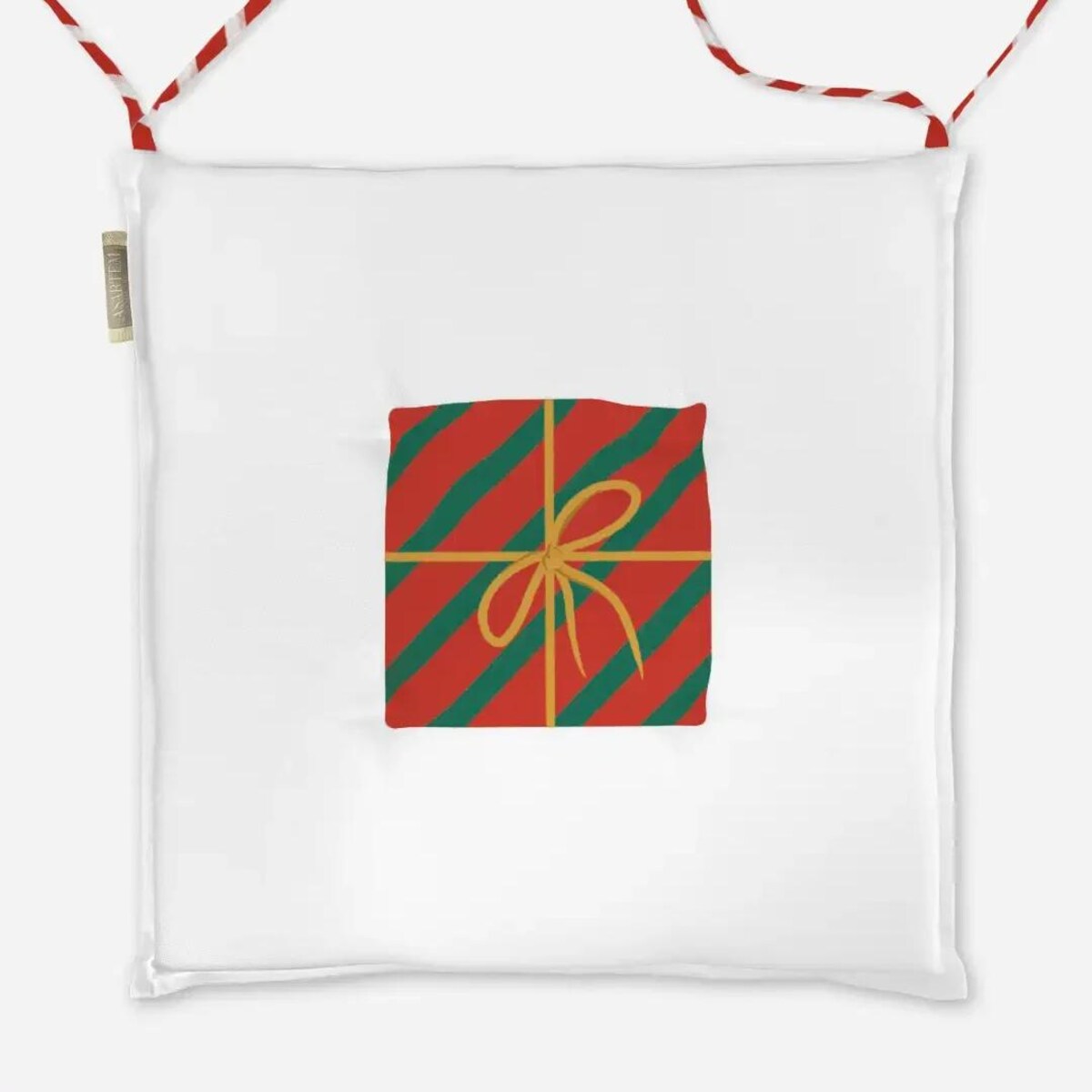 Poduszka świąteczna na krzesło - Minimalistyczny prezent