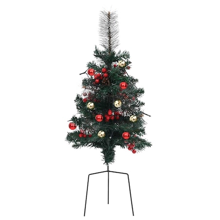 vidaXL Choinki z lampkami do wbicia w ziemię, 2 szt., 76 cm, PVC