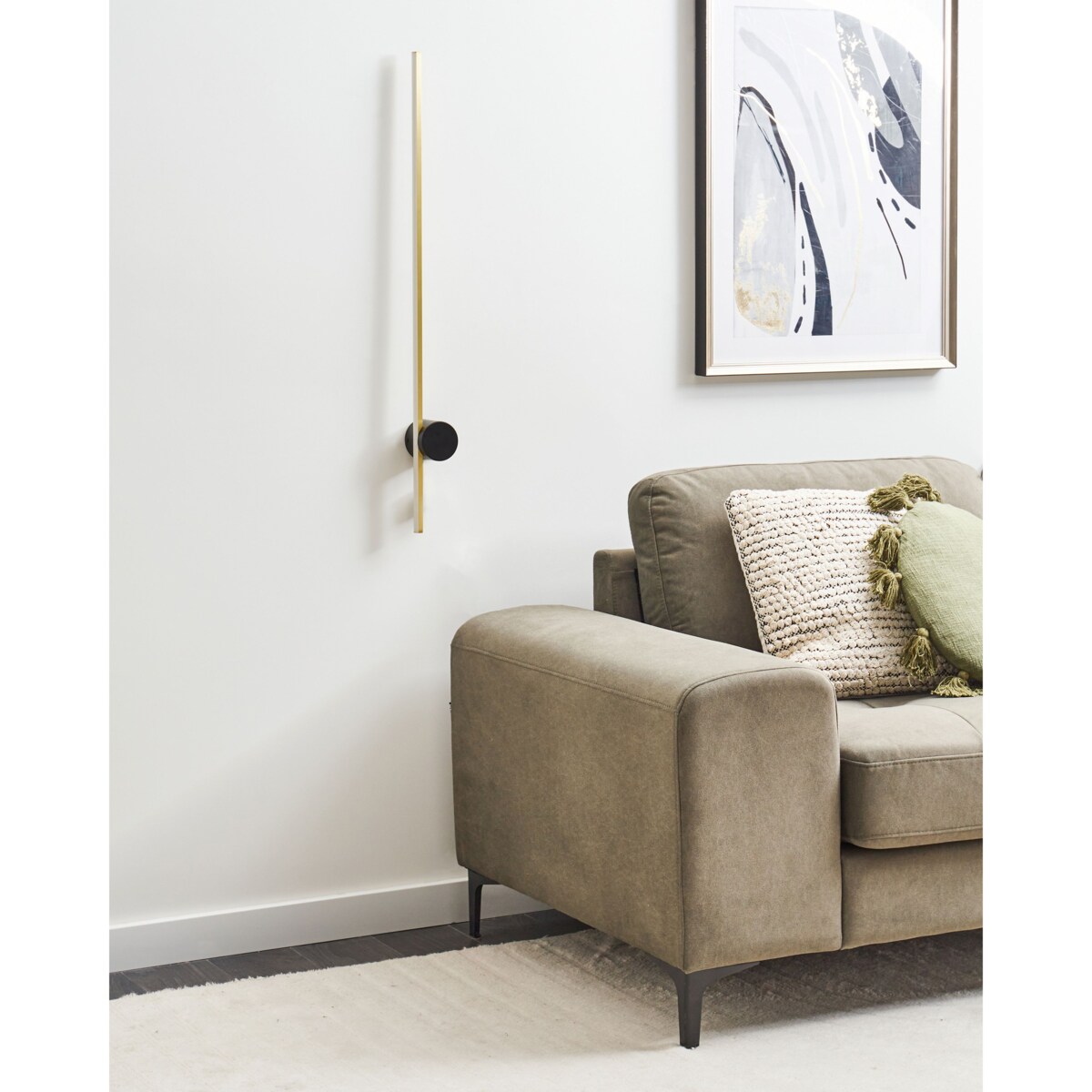 Lampa ścienna LED INGENIO Metal Złoty