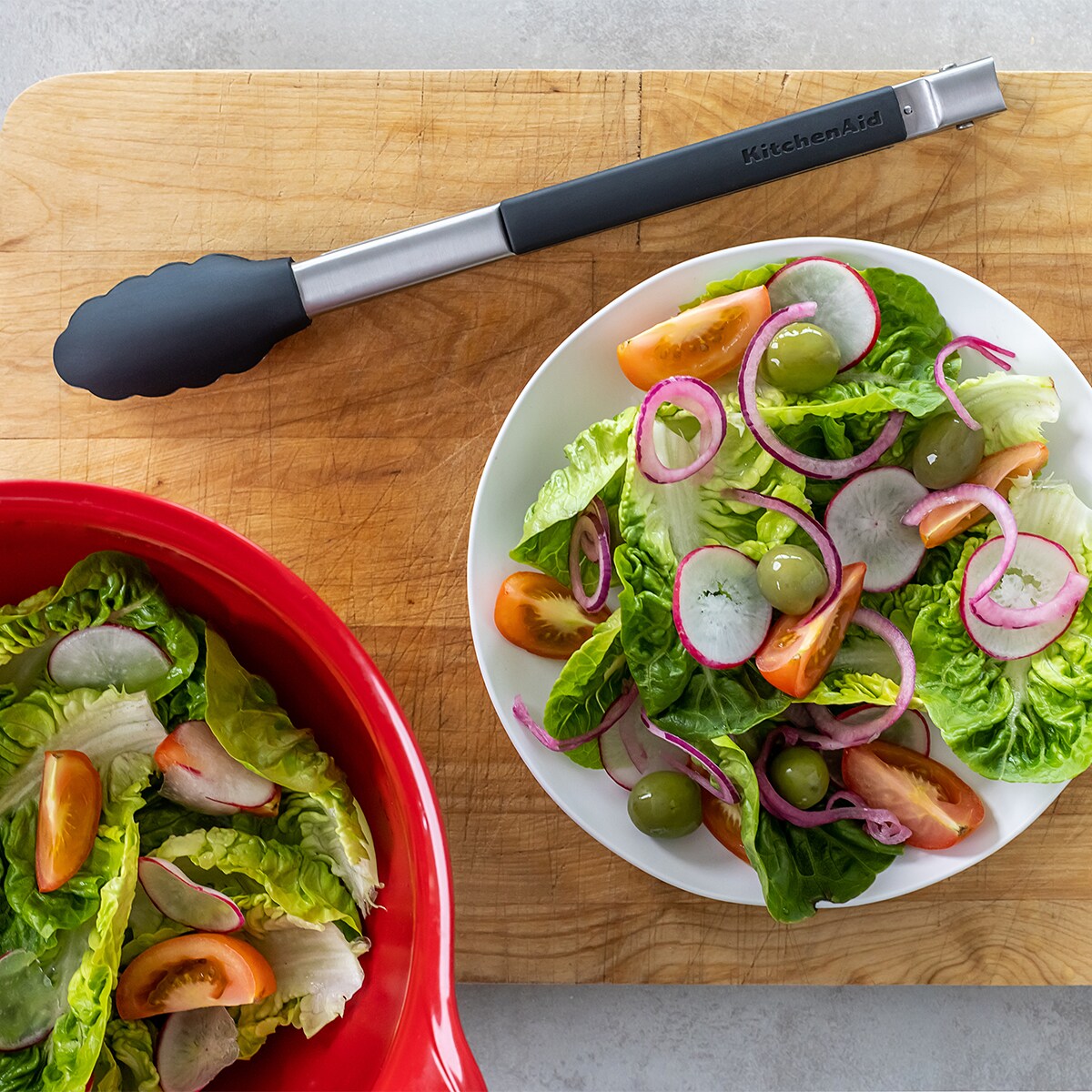 KitchenAid Szczypce kuchenne 32 cm silikonowe końcówki