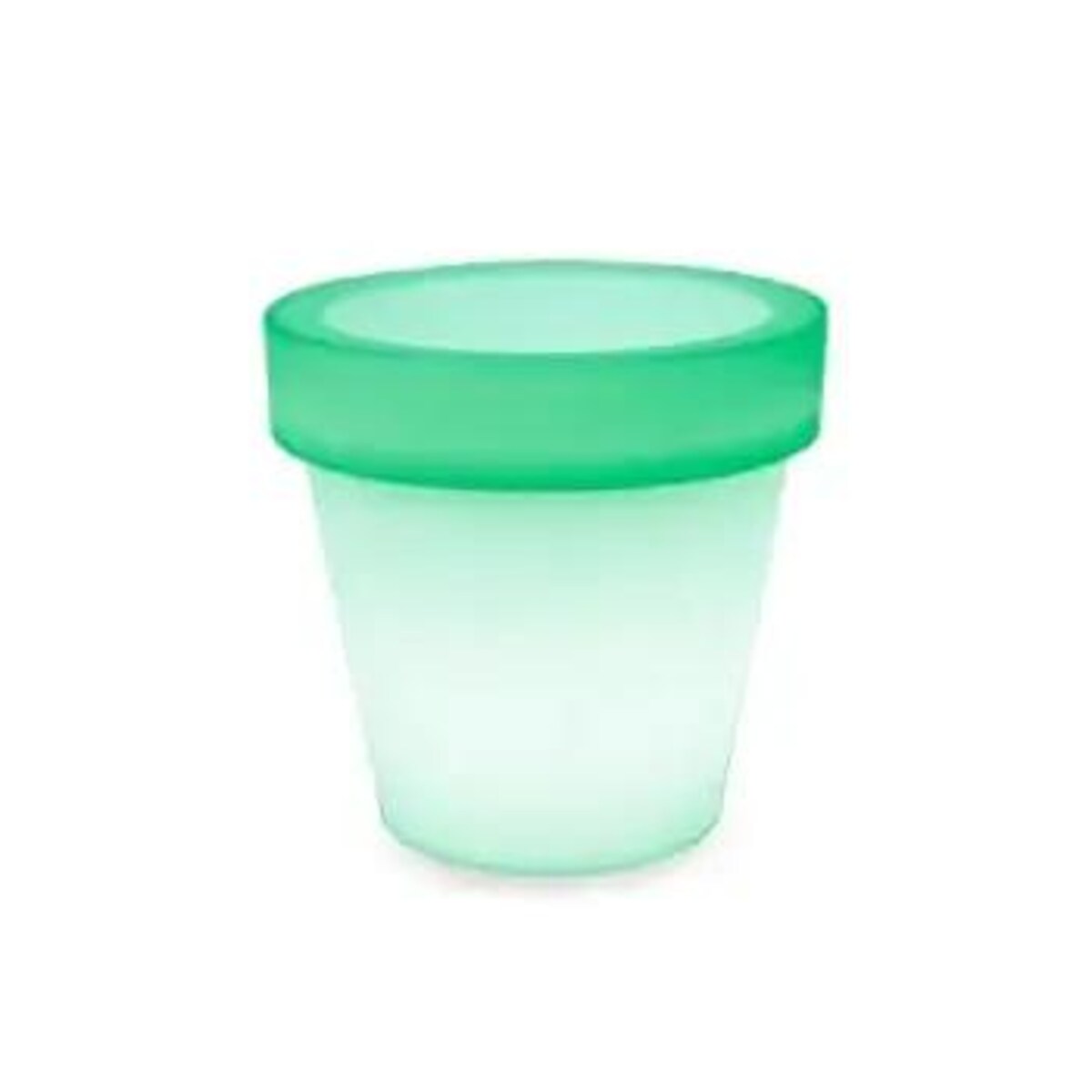 Klasyczna donica ogrodowa Magnolia LUMMG030SSNW King Home IP65 z podświetleniem biała