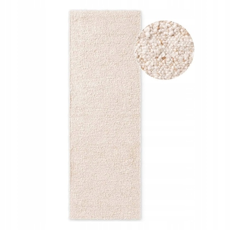 Chodnik pętelkowy do korytarza 80x300cm,TED BAKER kremowo beżowy