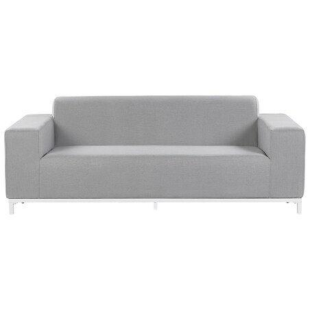 Sofa ogrodowa dla 2 osób ROVIGO Jasnoszary