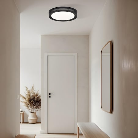 Plafon Light Prestige Ronda czarny LED CCT 3000K/4000K/6000K (regulowana) 1 szt.