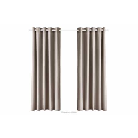 Konsimo LUTES Zasłona, beżowy