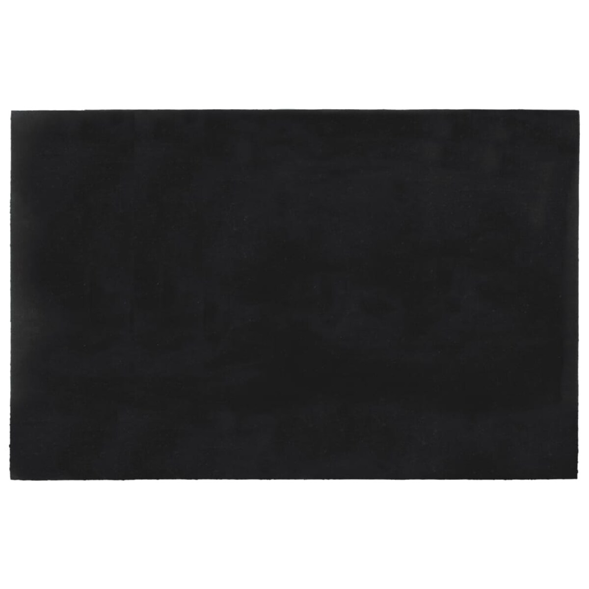vidaXL Wycieraczka, ciemnoszara, 65x100 cm, włókno kokosowe, tuftowana