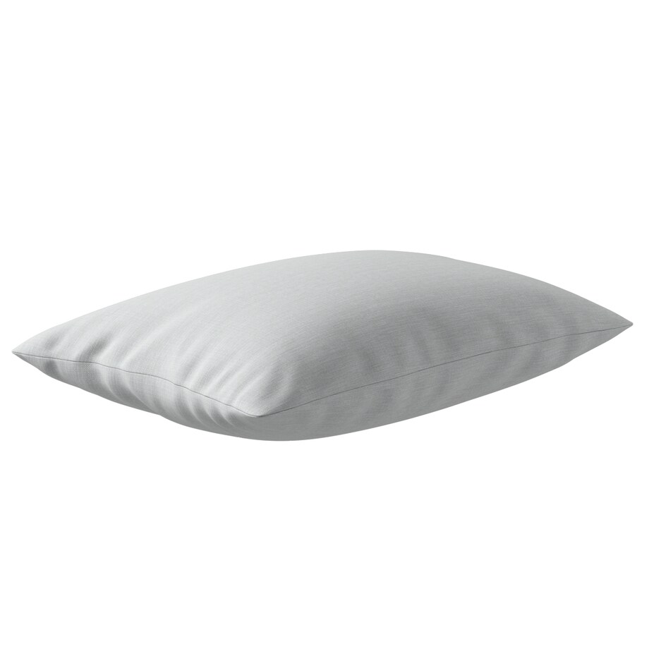 Poszewka Kinga na poduszkę prostokątną 47x28 jasnoszary