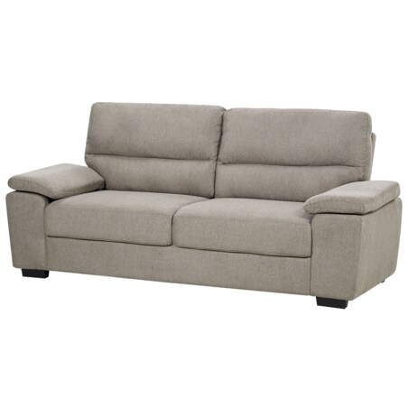 Sofa 3-osobowa jasnobrązowa VOGAR