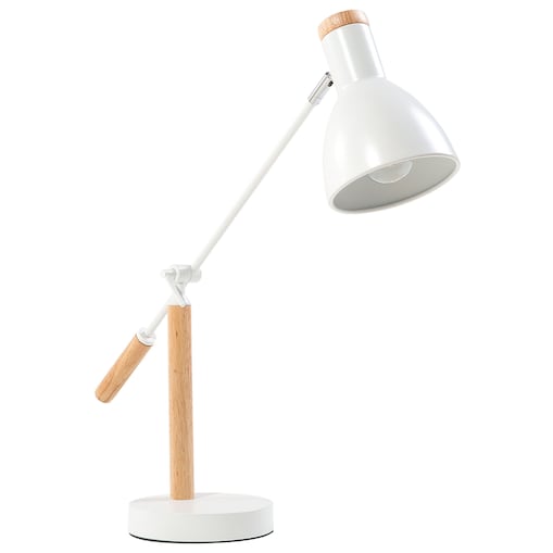 Lampa biurkowa PECKOS Regulowana Metal Biały
