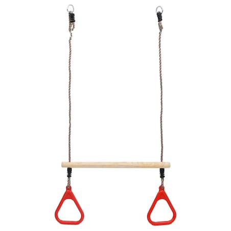 vidaXL Trapez gimnastyczny z uchwytami