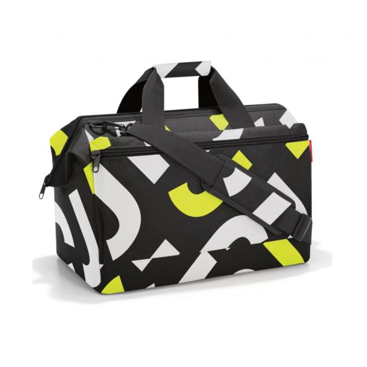 Torba allrounder L pocket signature bold yellow