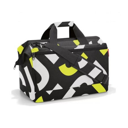 Torba allrounder L pocket signature bold yellow