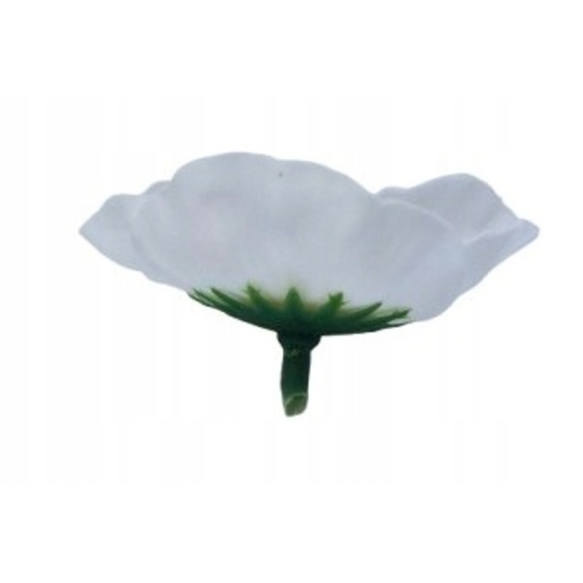 KWIATY MYDLANE biały okrągły główka do stroika bukietu box prezent upominek