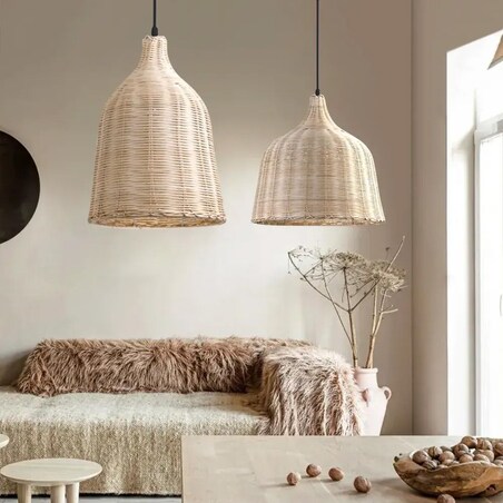 Lampa wisząca pleciona Boho Natural APP1546-1CP