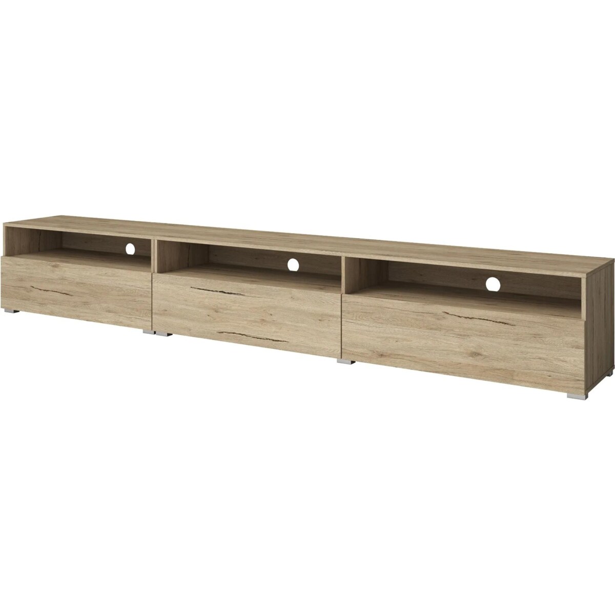 Szafka RTV BAROS 270 dąb san remo jasny stojąca/wisząca