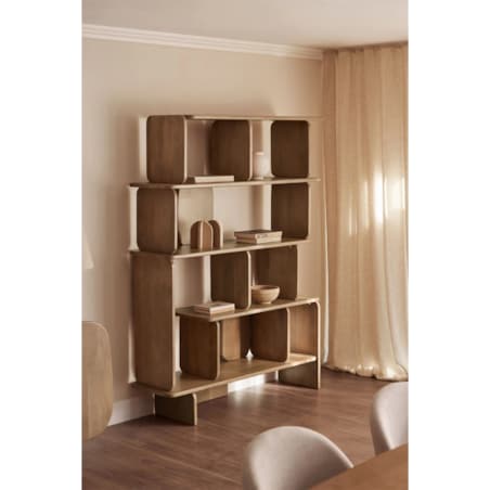 Regał z drewna mango Agathe naturalny 190x140 cm