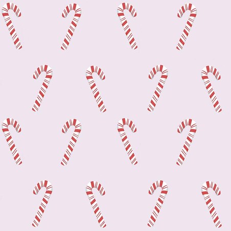 Poduszka świąteczna - Laski cukrowe - róż 40x60 cm