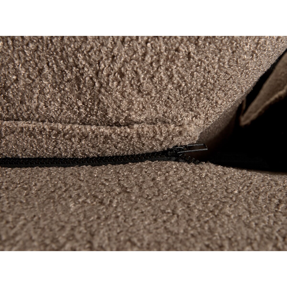 Łóżko wodne Boucle BAJONNA 180 x 200 cm Brązowy