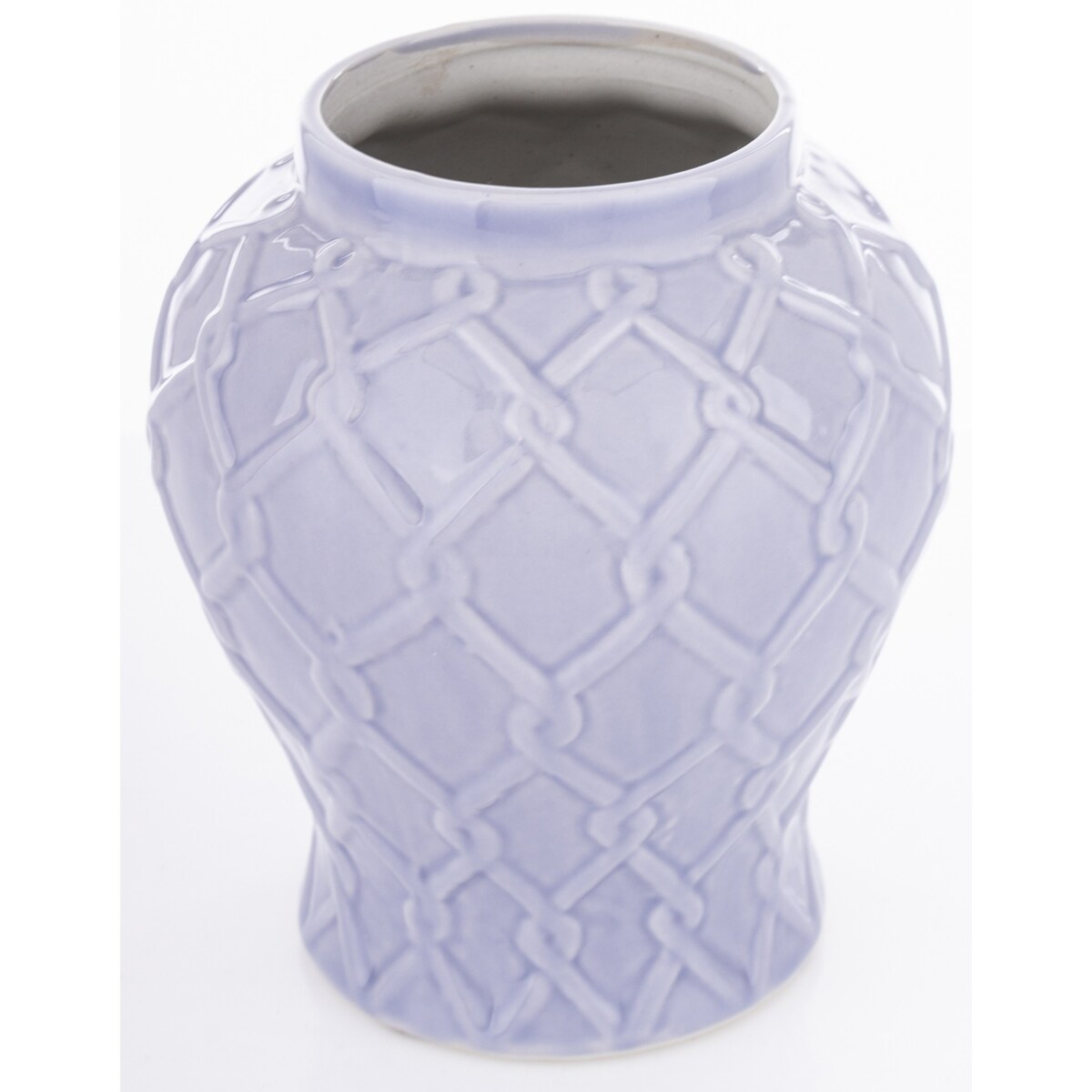 Amfora pojemnik z pokrywą 26x1x14 cm ANFOR niebieski