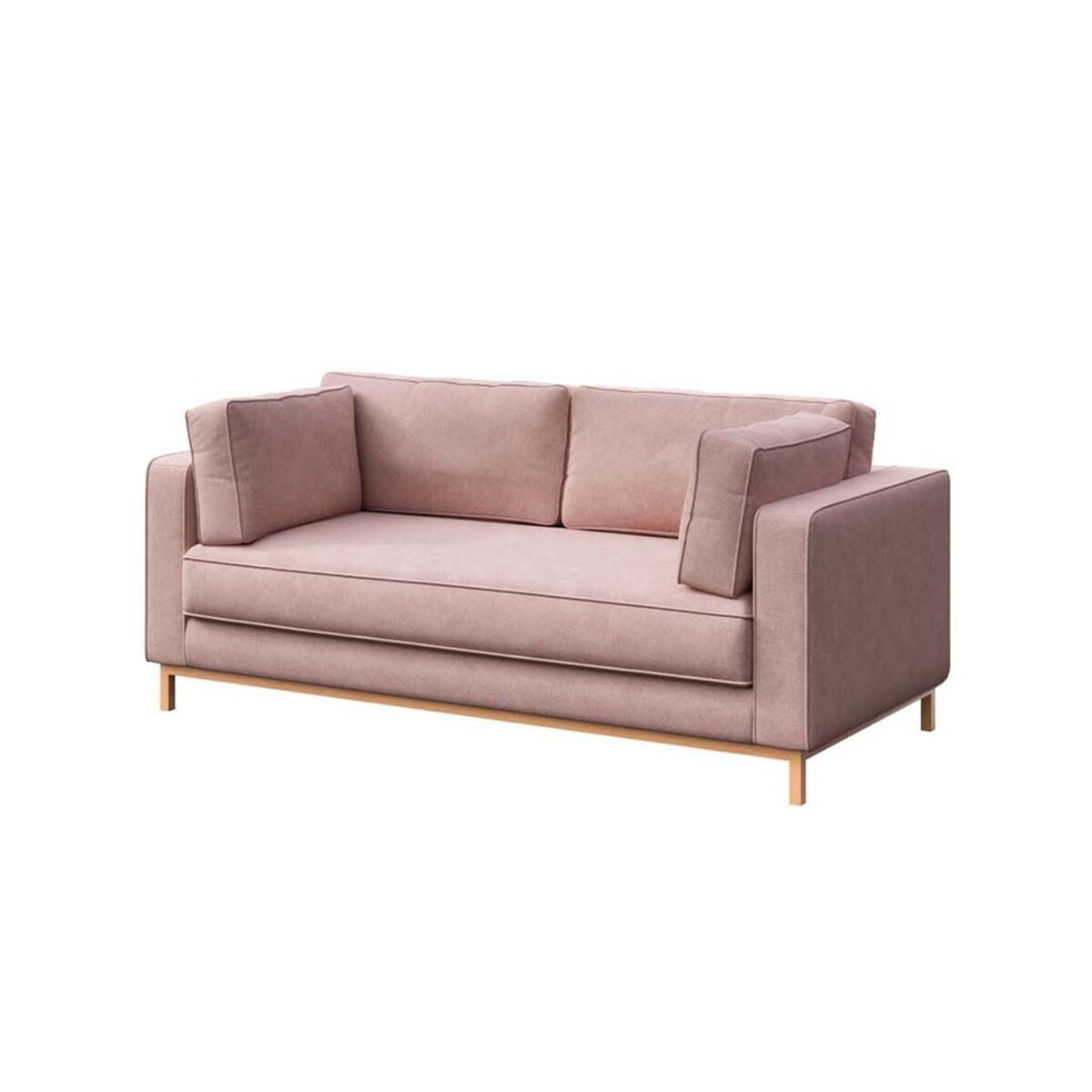 Celerio sofa 2 osobowa Pastelowy Róż