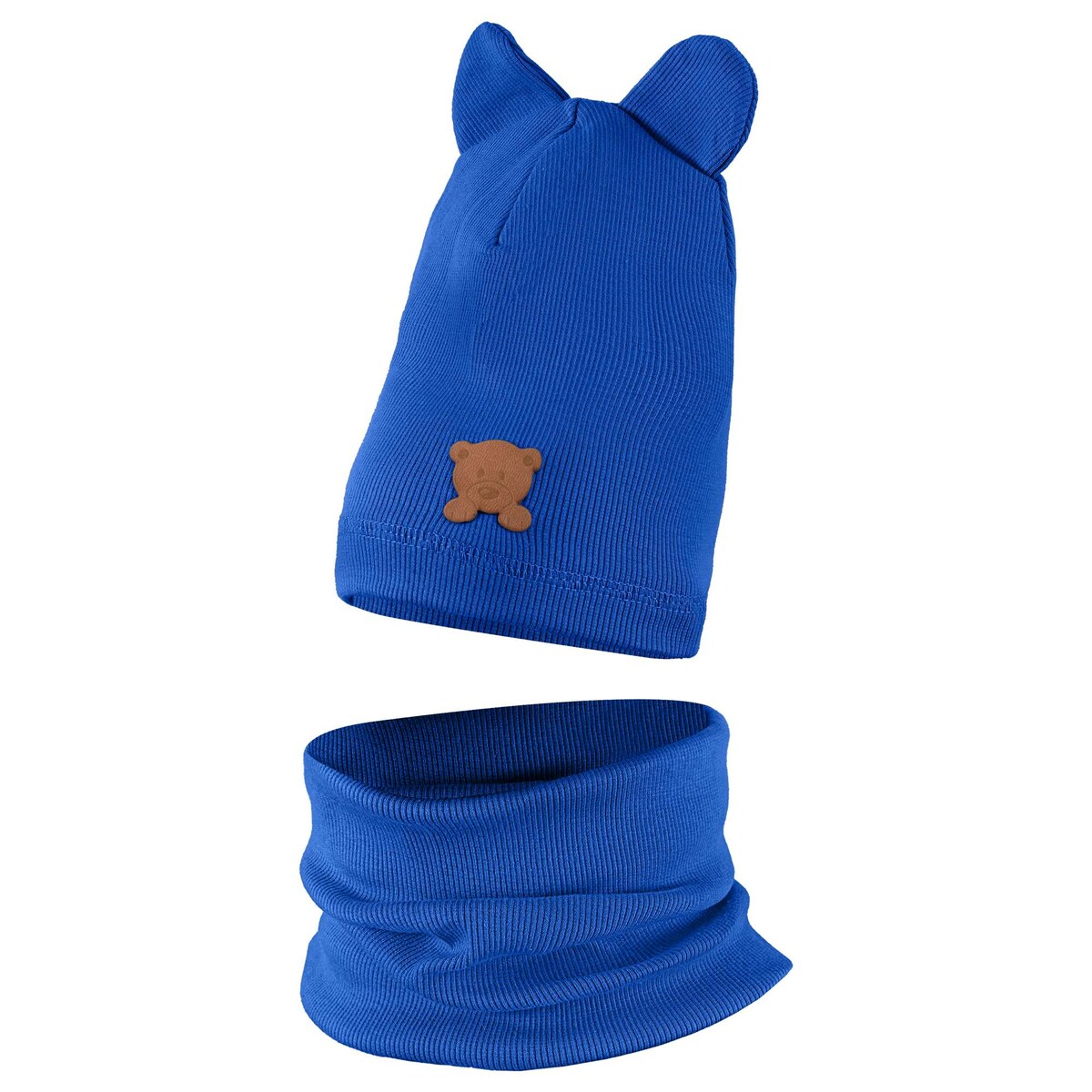 Czapeczka Wiosenna Jesienna Czapka + Komin Komplet Dla Dzieci 42-44 Chabrow