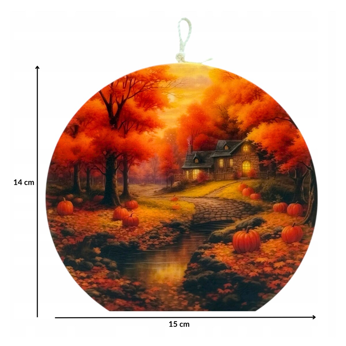 Dzień Nauczyciela Prezent dla Kobiety Świeca Sojowa Jesień Bezzapachowa