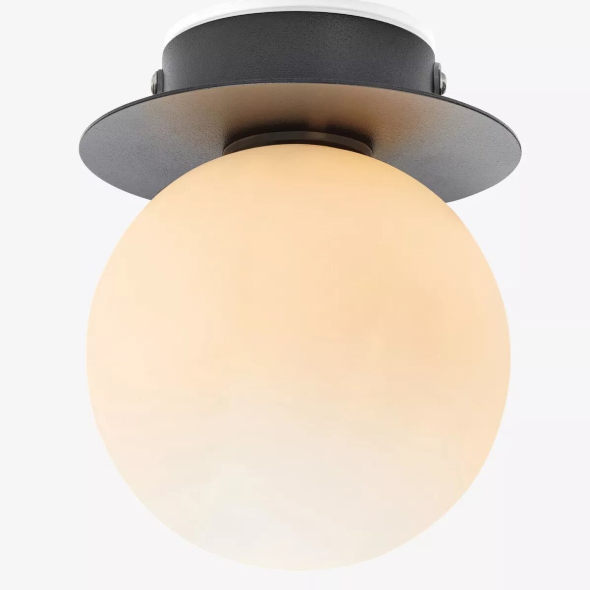 Plafon szklana kula MINI 108344 Markslojd do łazienki IP44 biała czarna