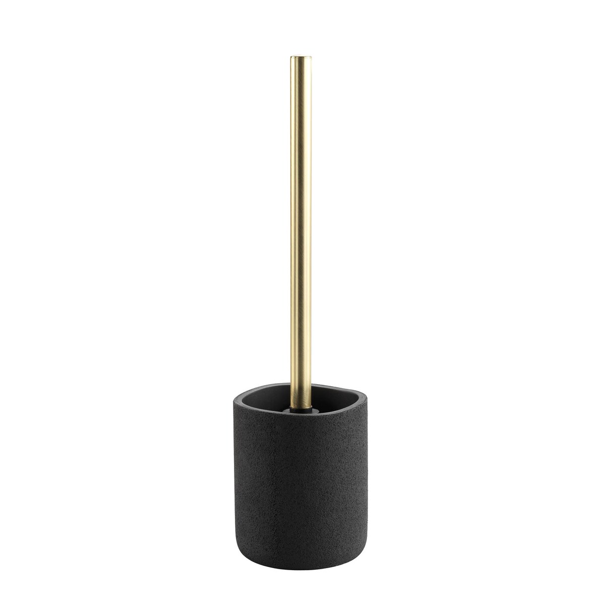 Szczotka do WC AQUAMARBRE NOIR/OR, 10,2 x 36,5 cm