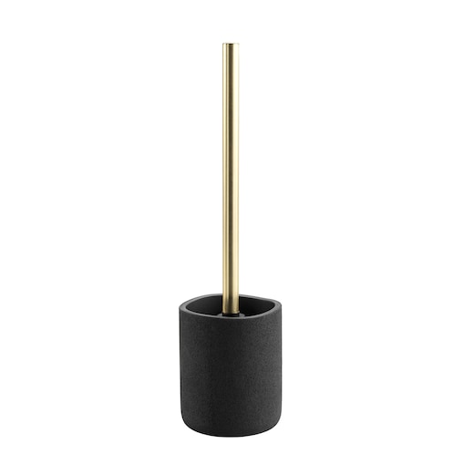 Szczotka do WC AQUAMARBRE NOIR/OR, 10,2 x 36,5 cm