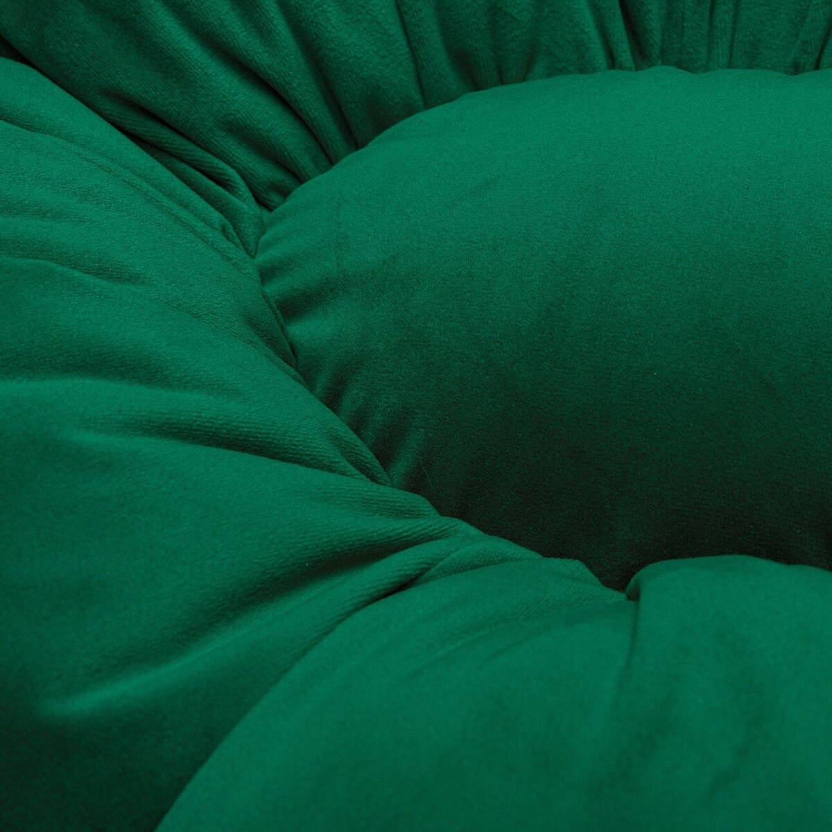 Poduszka kwiatek Mia, butelkowa zieleń, 45 cm, Posh Velvet