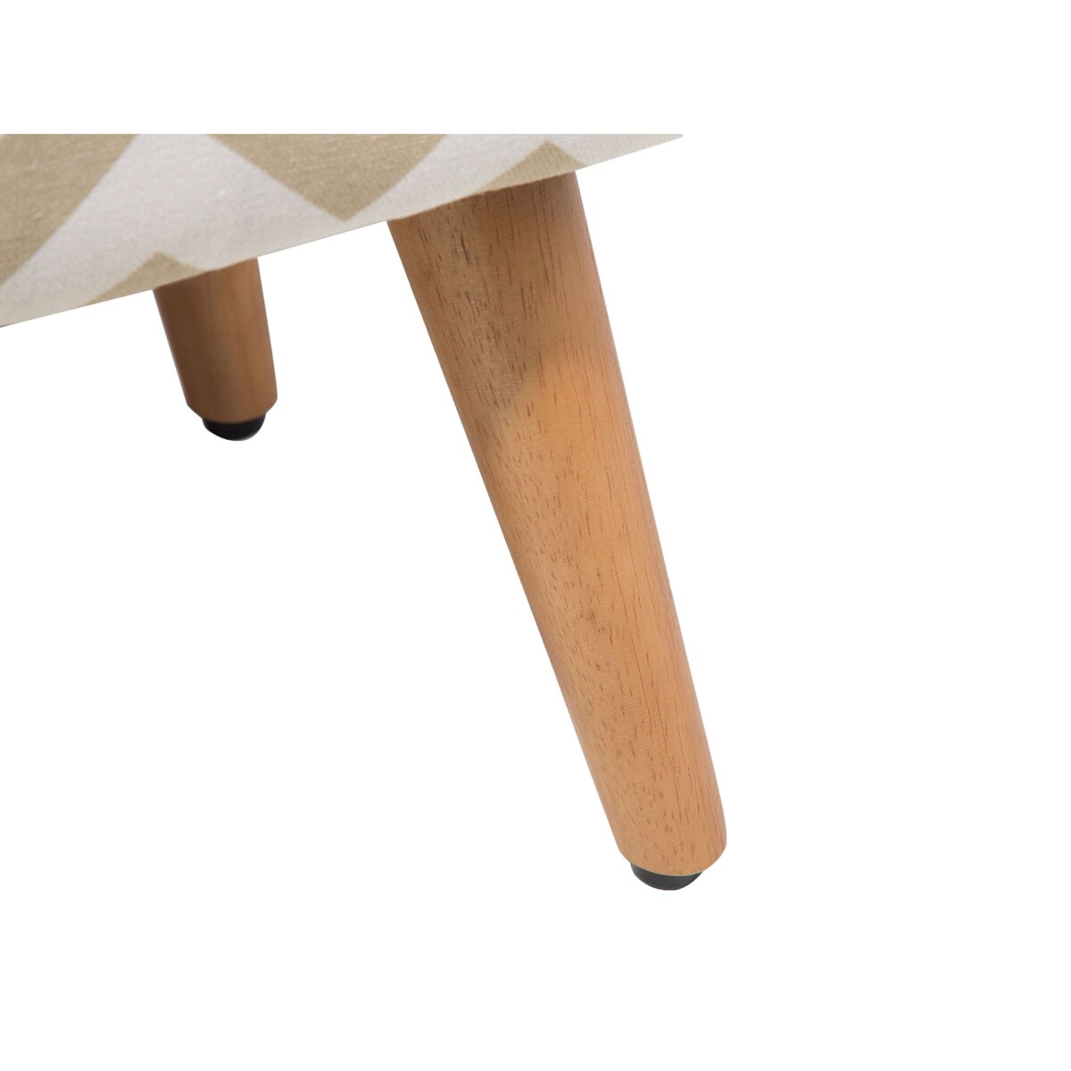 Stołek brązowo-biały TAKOMA