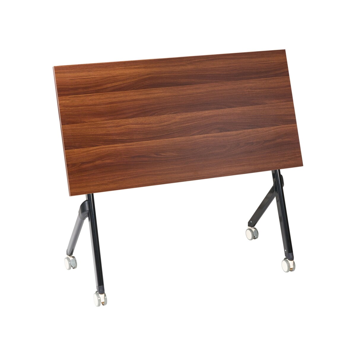 Składane biurko BENDI Ciemnobrązowy 120 cm 60 cm