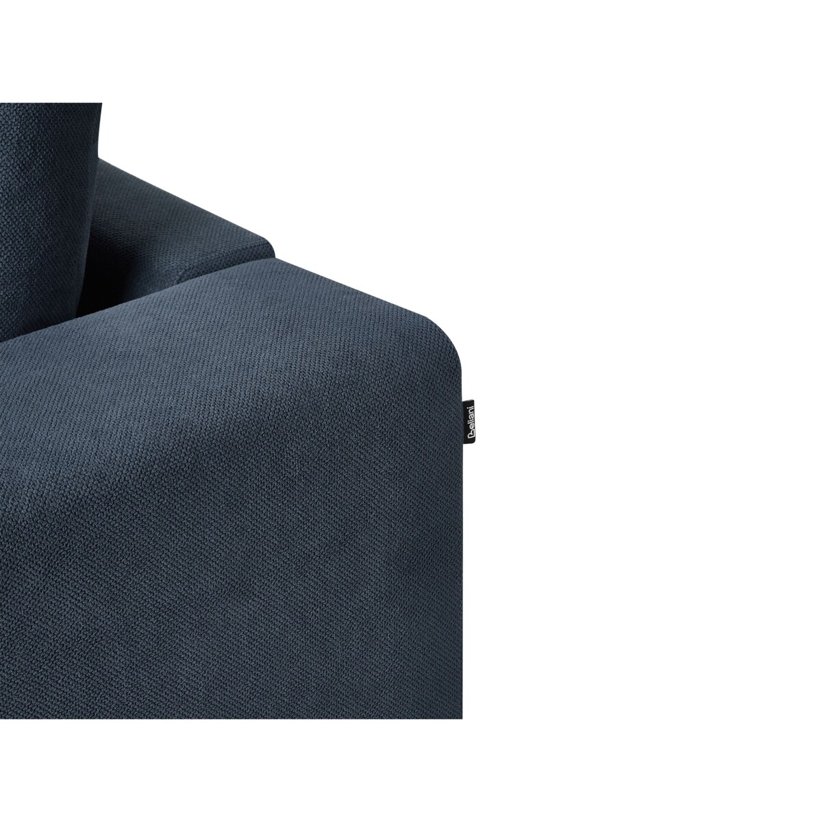 Sofa 3-osobowa niebieska NIVALA