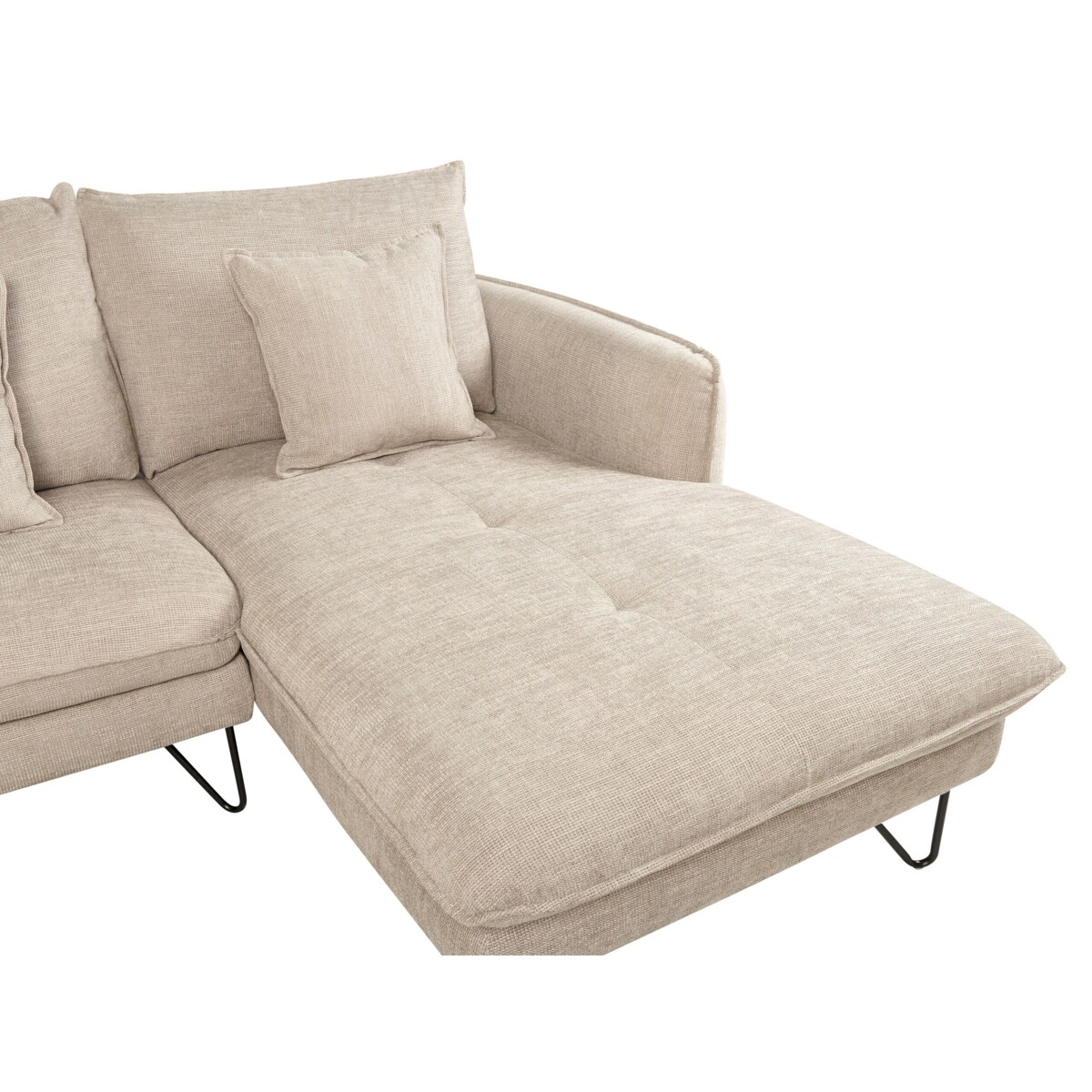 Narożnik lewostronny beżowy SERSAN