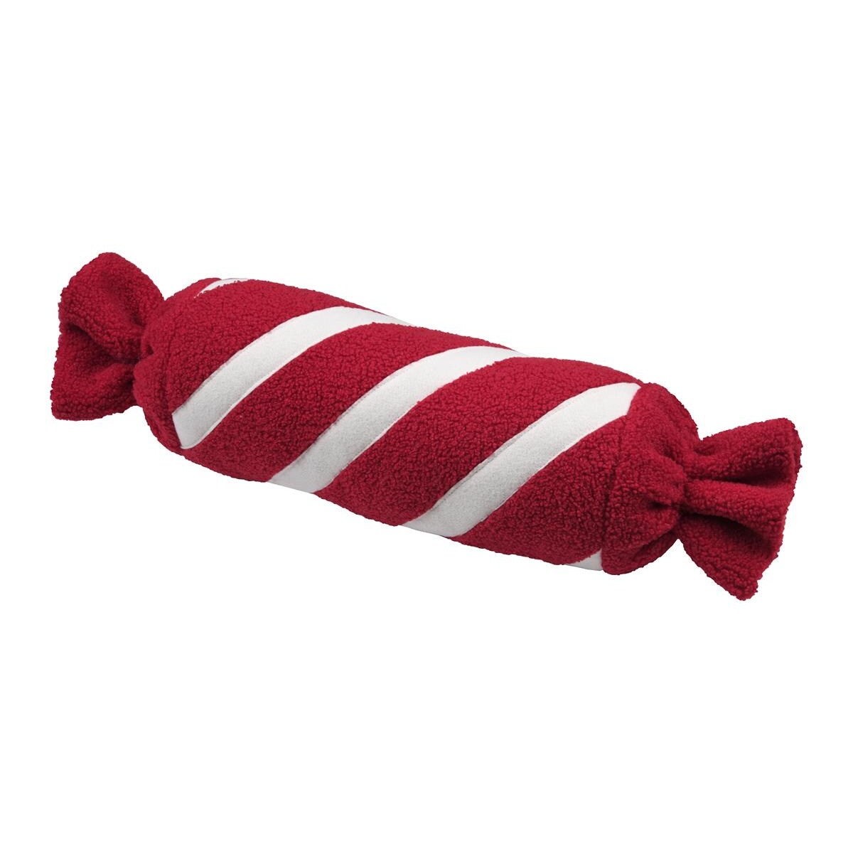 Poduszka świąteczna LUCIEN, cukierek, 54 cm