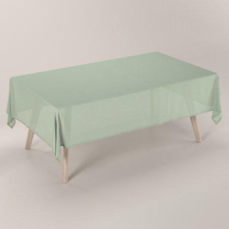 Obrus prostokątny 130 x 160 cm eukaliptusowo zielony