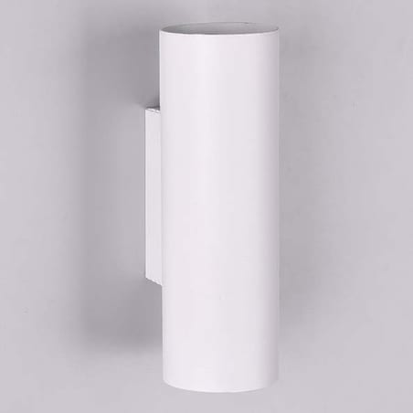 Biała tuba ścienna Marley 212400201 punktowy kinkiet do gabinetu