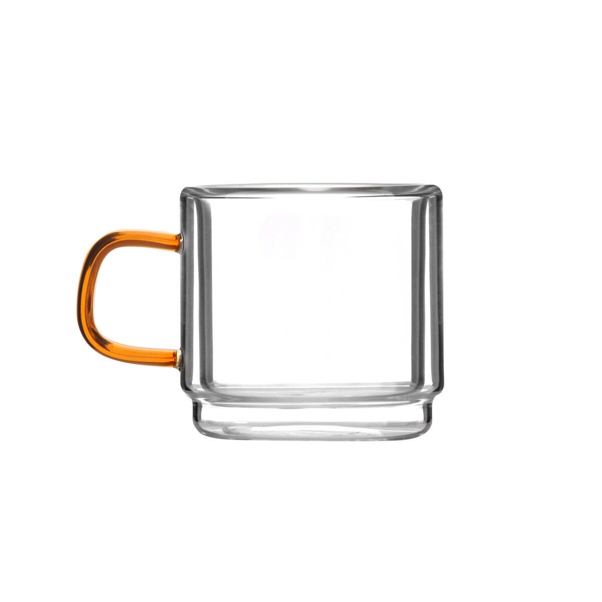 Komplet 2 szklanek z podwójną ścianką do espresso Amber 80 ml 8579