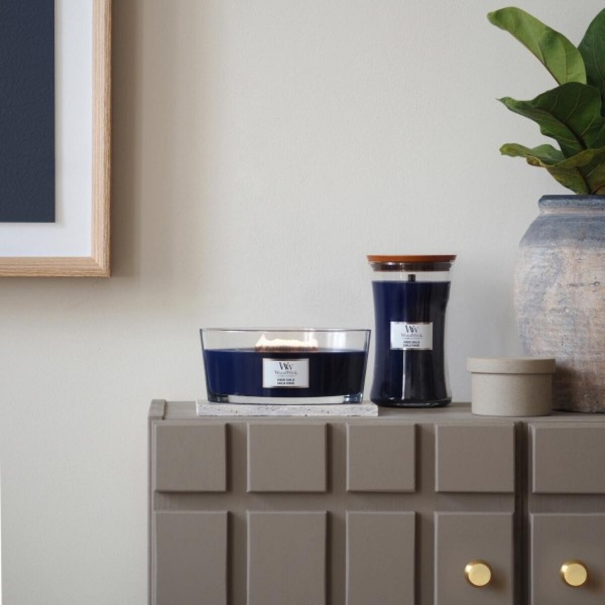 WoodWick świeca Elipsa HINOKI DAHLIA