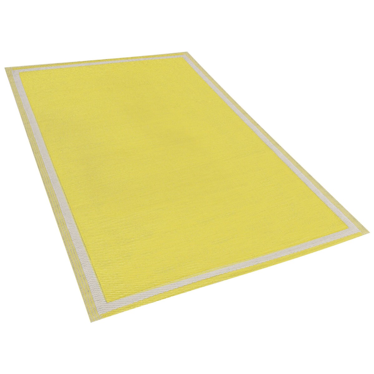 Dywan zewnętrzny 120 x 180 cm żółty ETAWAH
