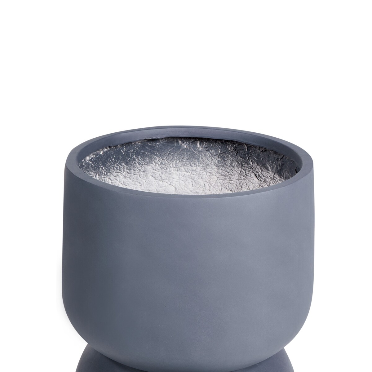 Doniczka 42 x 42 x 46 cm szara ARAUCARIA