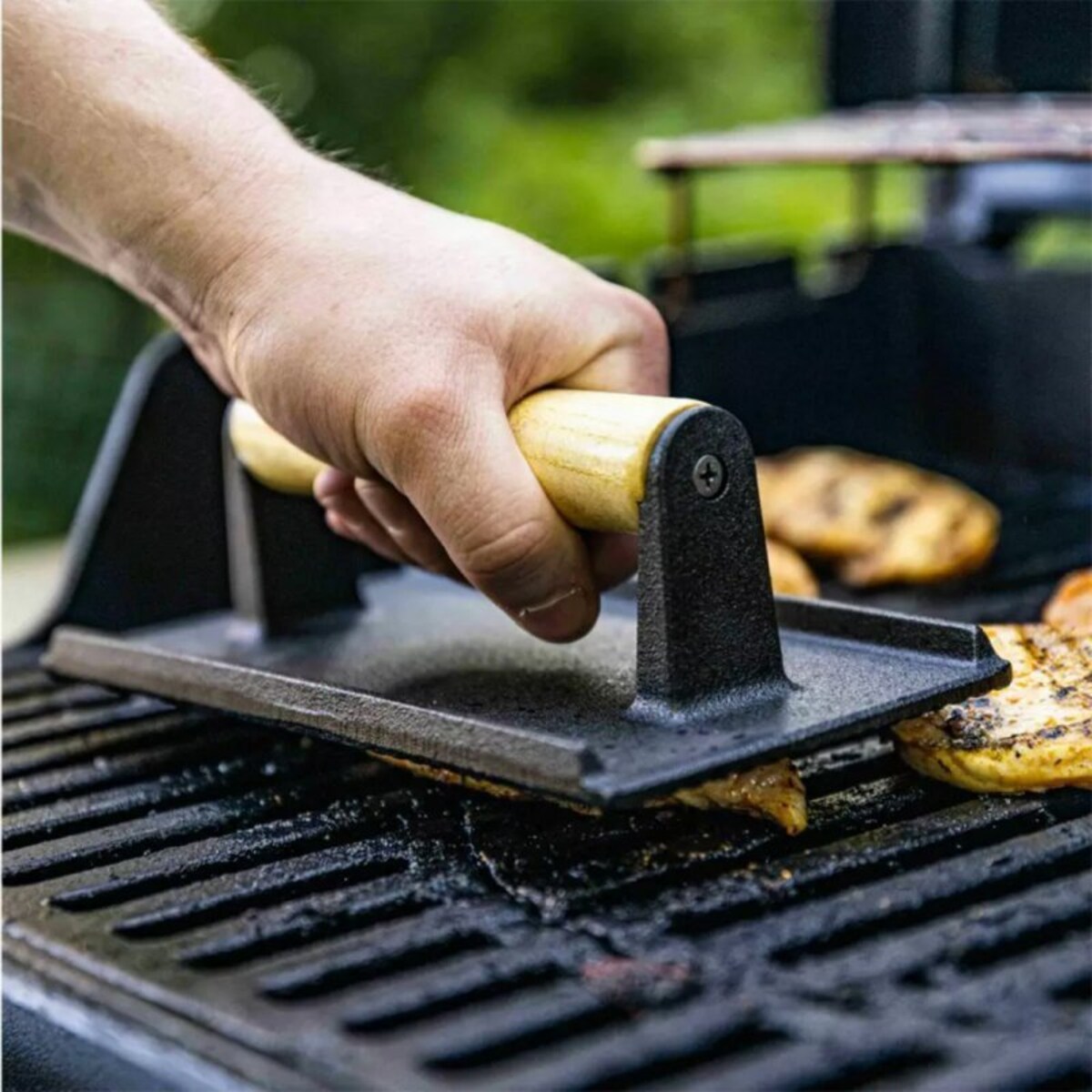 Żeliwna Praska Do Burgerów Steków Kinghoff